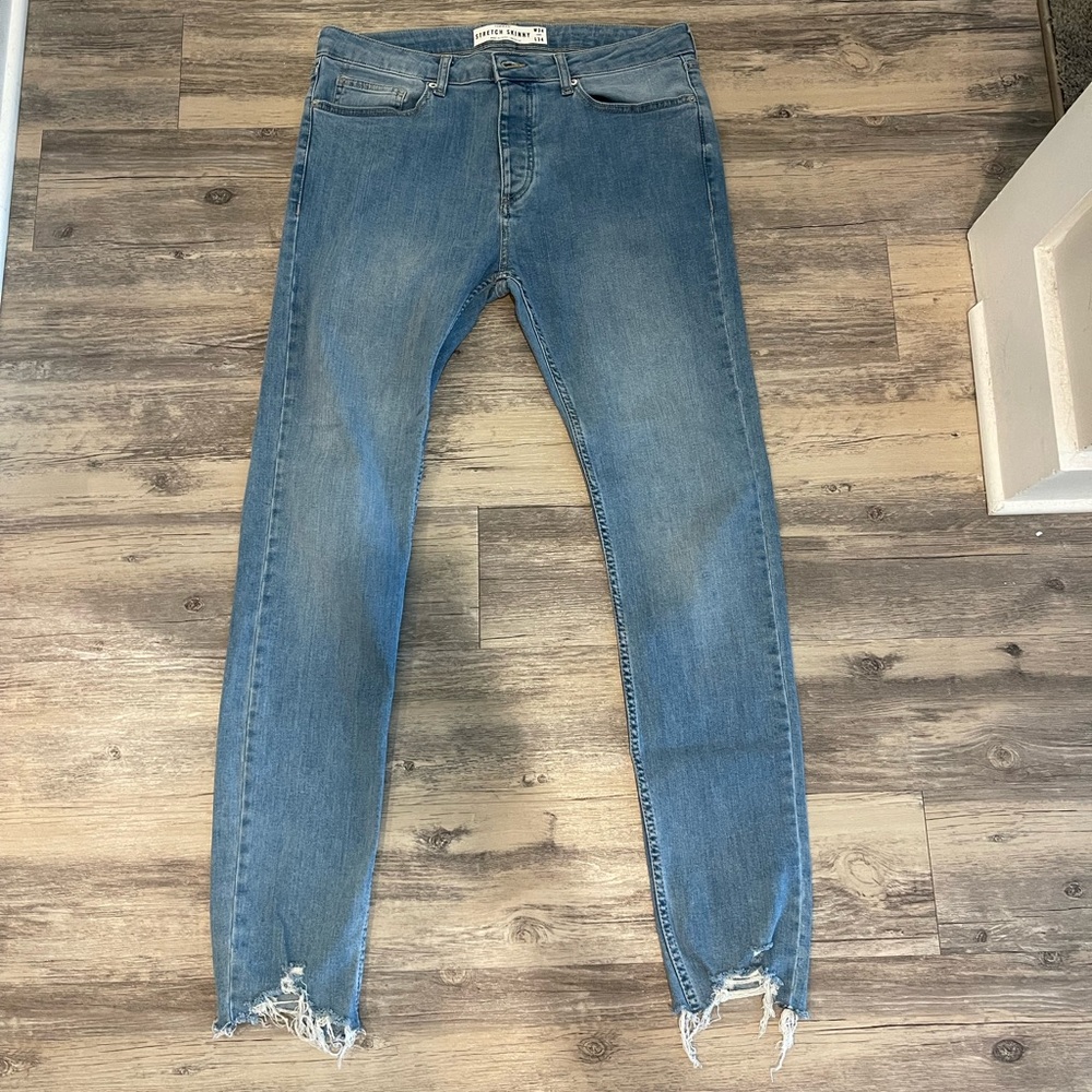 Topman Stretch Skinny Jeans